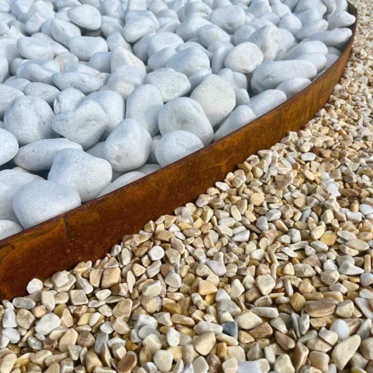 bordure acier corten landes